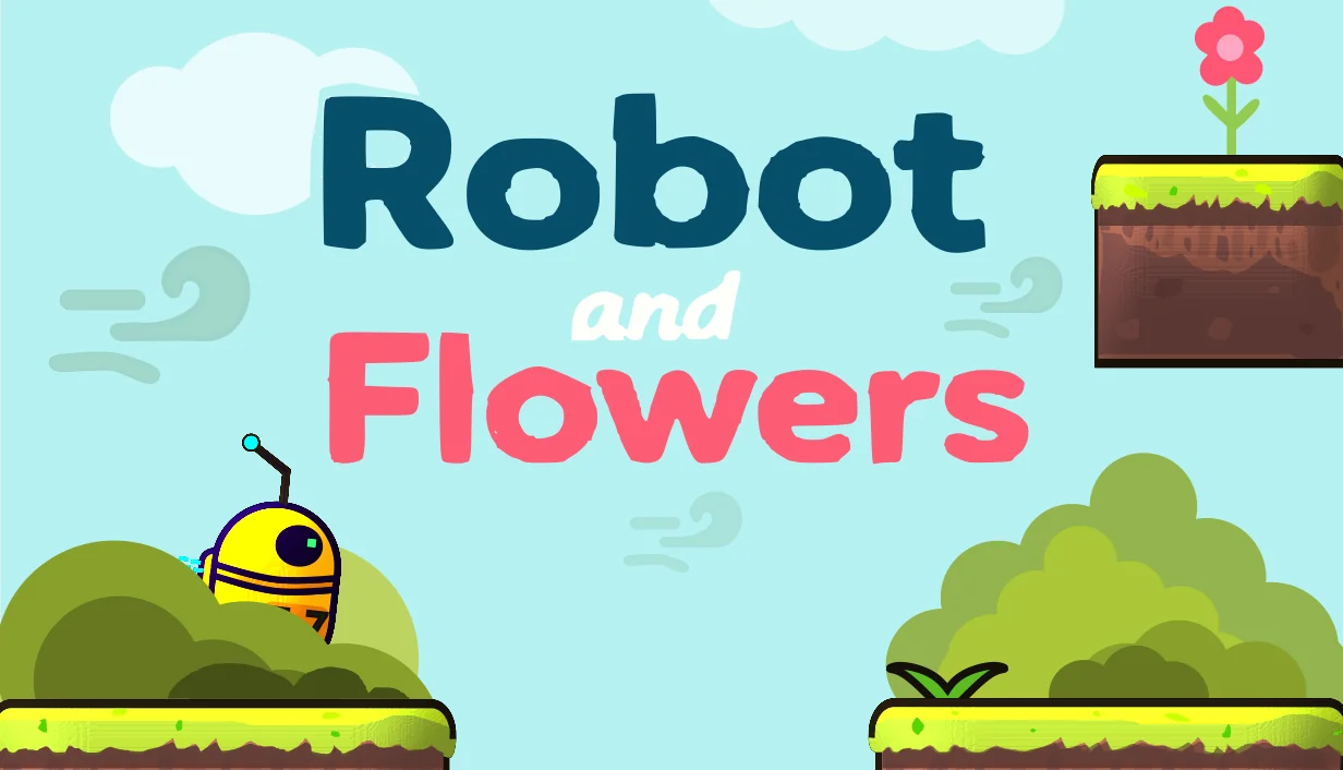 Cover art for Robot and Flowers
